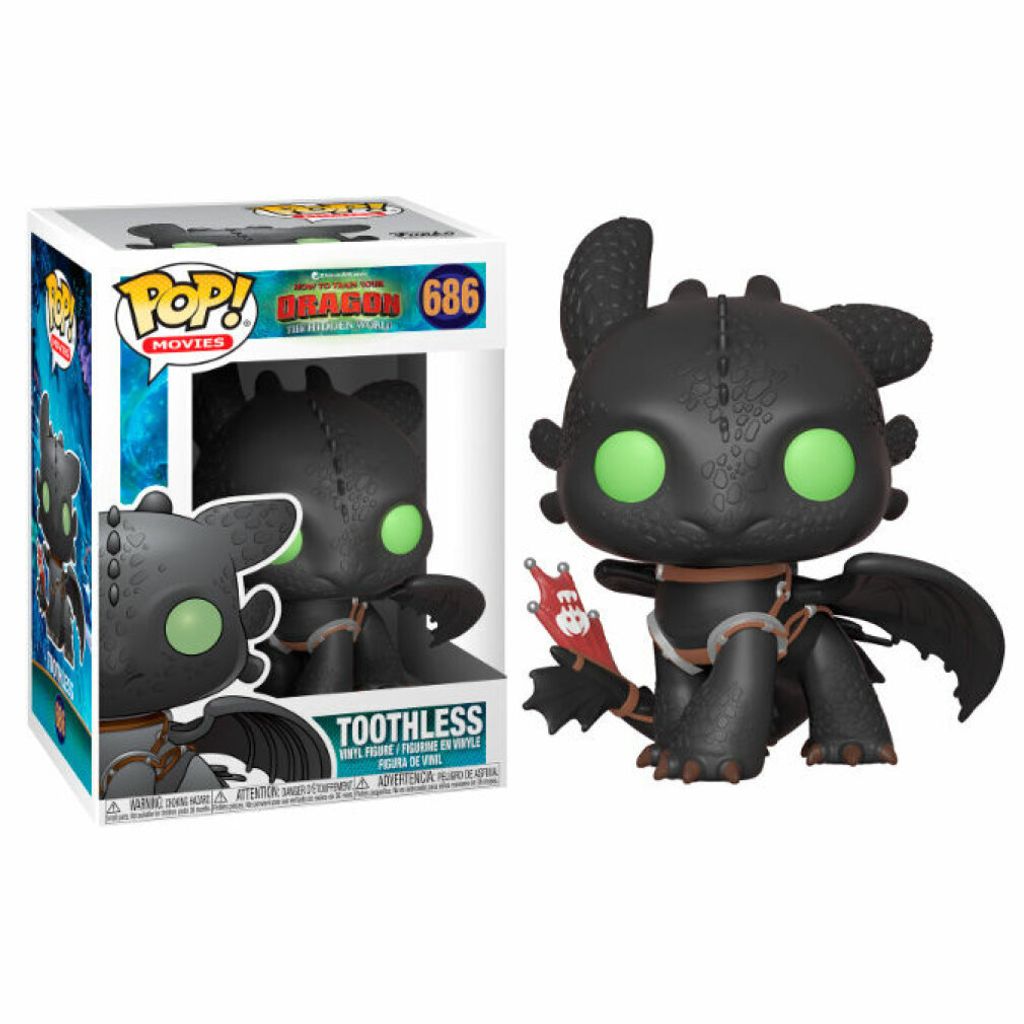 Figurka Funko Pop! Toothless z Jak Train Your Dragon 3 - Immagine del prodotto 