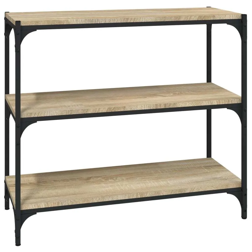 Offerta Libreria SYFAX™ Rovere Sonoma 80x33x70,5cm Scaffale Acciaio