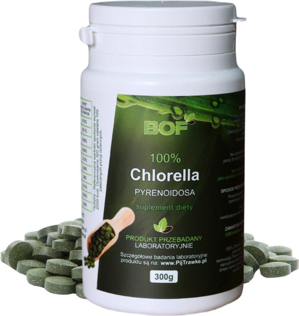 Chlorella Pyrenoidosa Tabletten BOF 300 g Produktbild 
