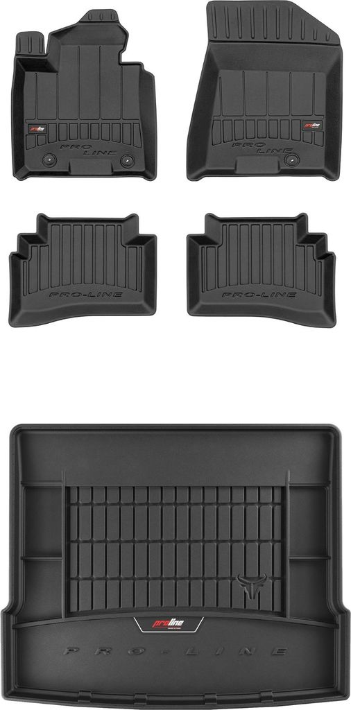 FROGUM 3D Gummimatten und Kofferraummatte für Hyundai Tucson III 15-20