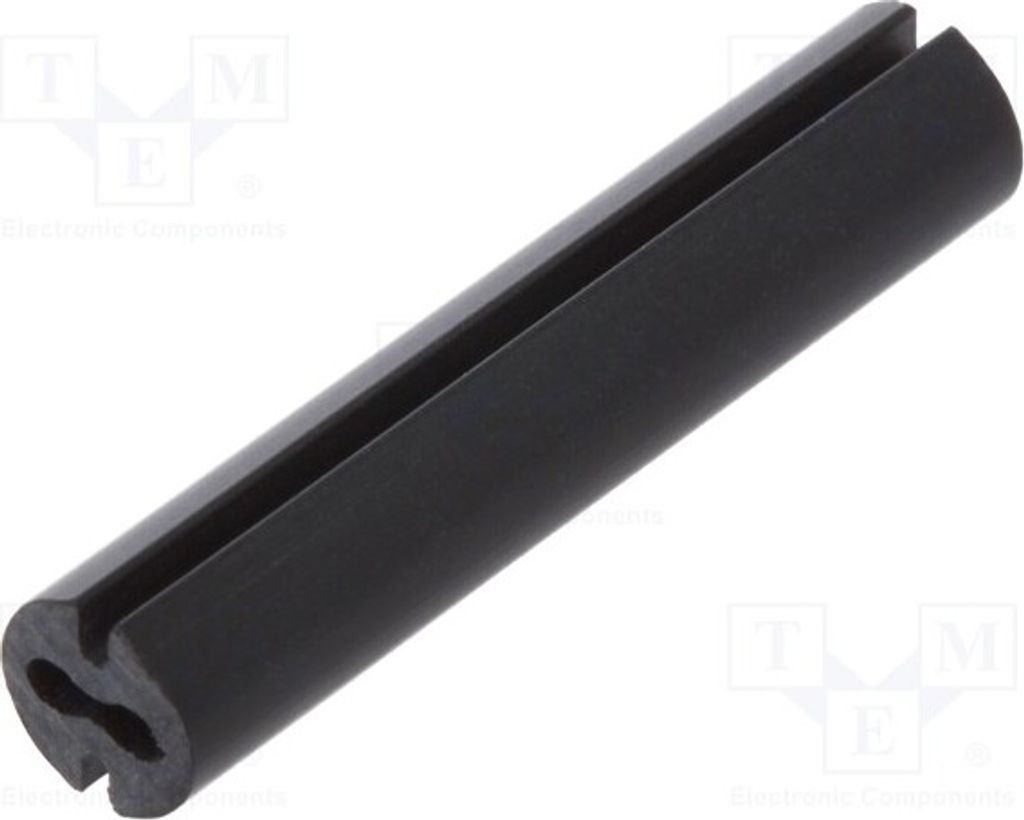 10x Distanzmuffe ØLED: 3mm ØAußen: 4,8mm L: 24mm LED schwarz 8GE04V80541 Distanzel