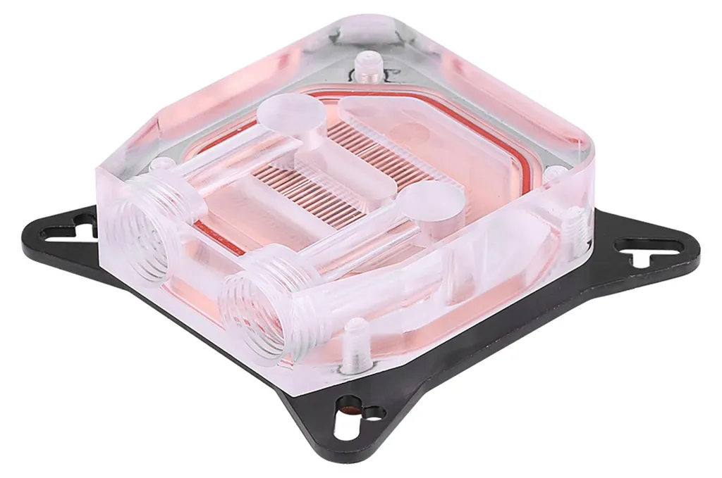 Solution anti-surchauffe GPU : Waterblock Cuivre et POM circuit d'eau - 2