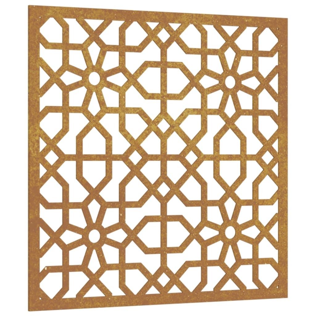 vidaXL Decorazione da parete per giardino 55x55 cm in Immagine del prodotto 