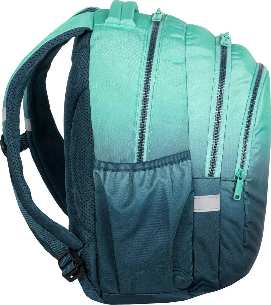 Sac à dos dégradé Coolpack Jerry Lagoon bleu résistant et imperméable - 3