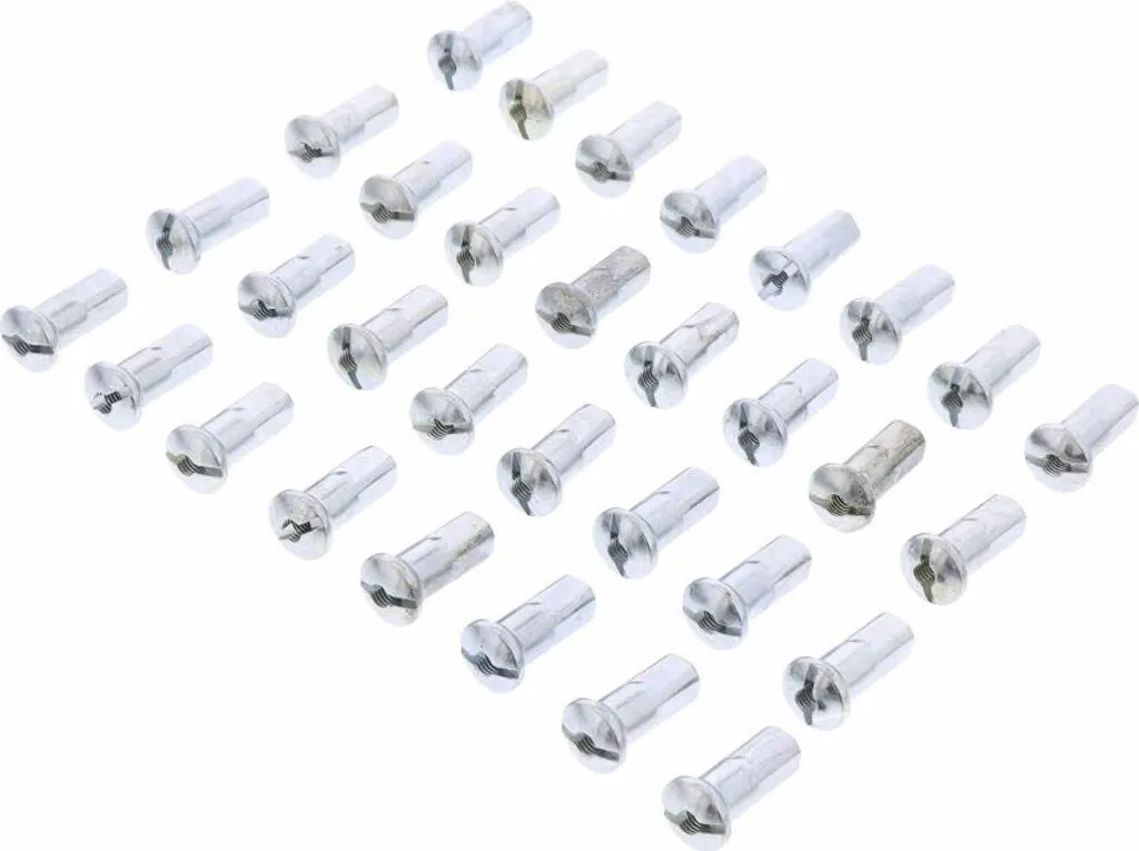 Pack 32 écrous de jante pour train avant - Fixation alu haute performance