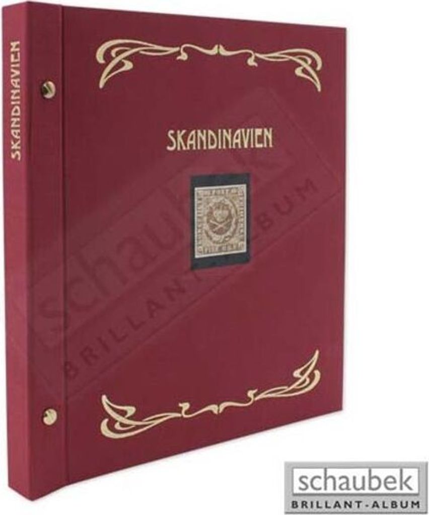 Schaubek A-DS845 reissue-Album Skandinavien