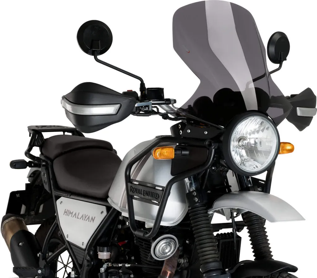 Écran PUIG Touring Fumé Foncé 4mm pour Royal Enfield Himalayan 411 - 5649F