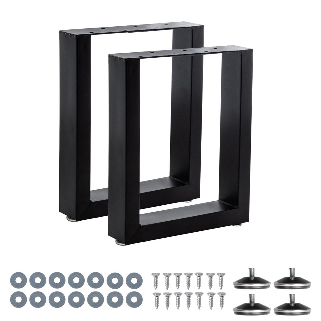 GIHAUVIA 2er Set Tischbeine 40×43 cm Tischgestell Produktbild 