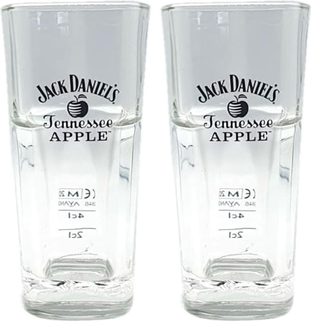 Jack Daniels Tennessee Apple 2x Longdrink Glas 2er Set Produktbild 