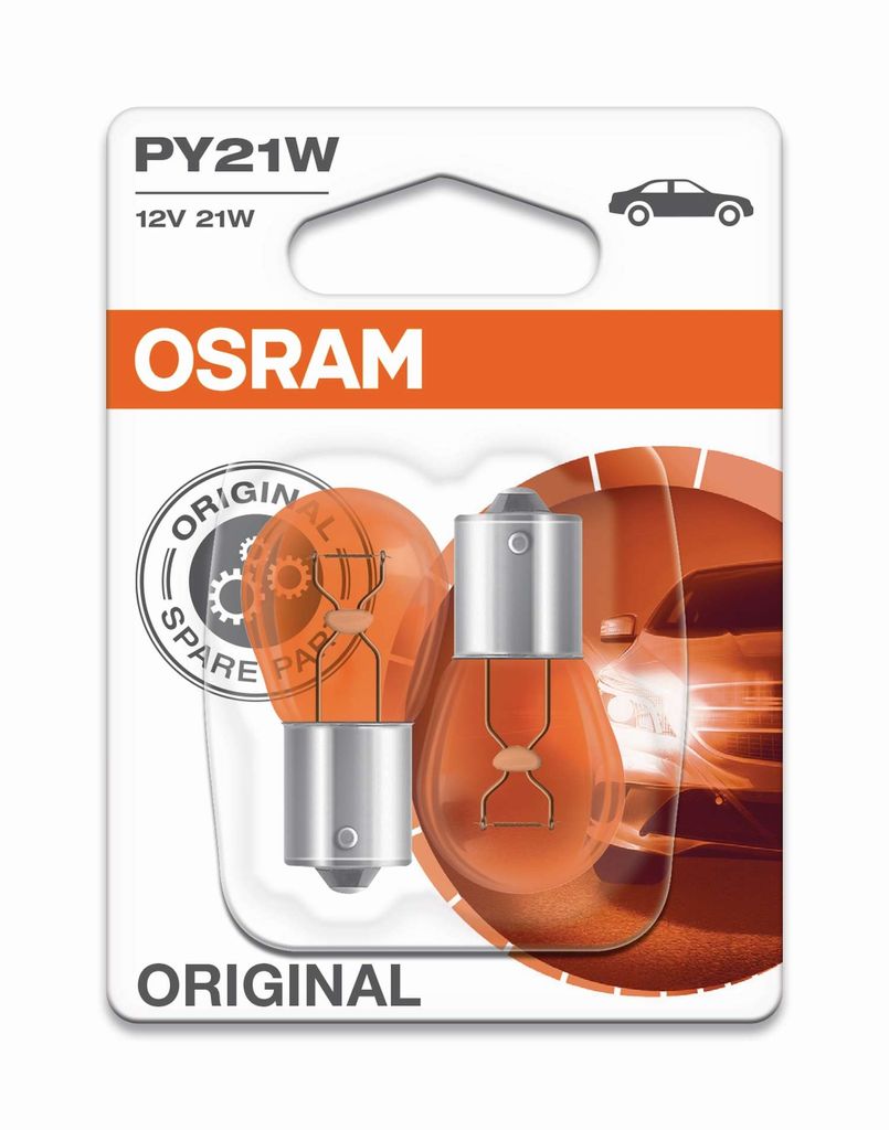 OSRAM Original Line 2er Pack, PY21W 12V 21W Produktbild 