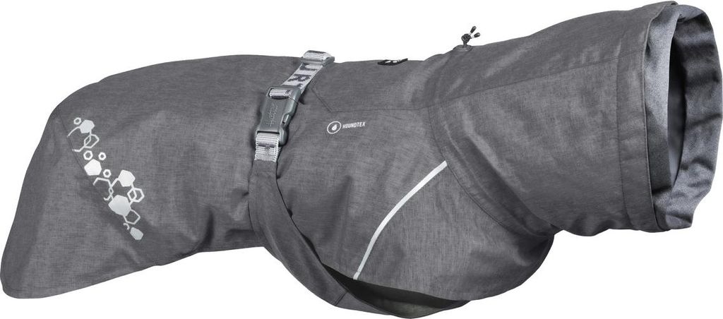 Hurtta Monsoon Regenmantel II ECO blackberry (grau)