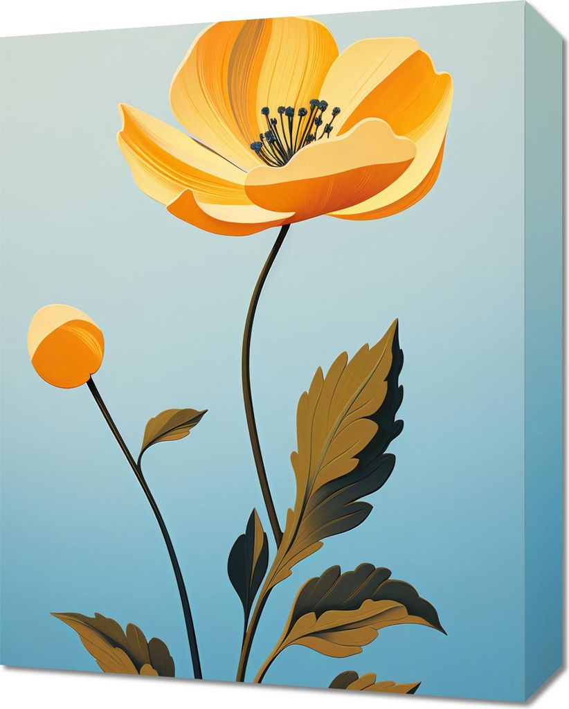 Bild 40x50cm Morgenstrahlen