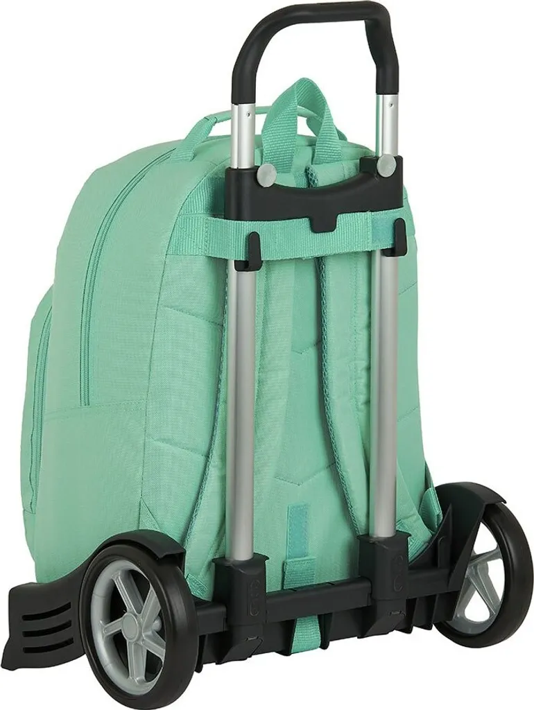Cartable à roulettes Safta 305 Evolution Vert - Sac Scolaire 20L - 2