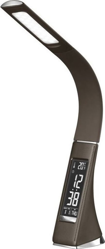 IMMAX LED Tisch Lampe Leder/ 6,5W/ 300lm/ 5V/1A/ 3 Farben Beleuchtung/ flexibel....