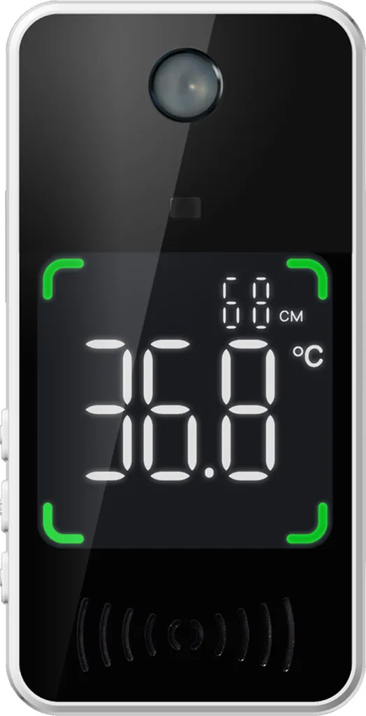 Finies les files d'attente avec ce thermomètre frontal mural automatique