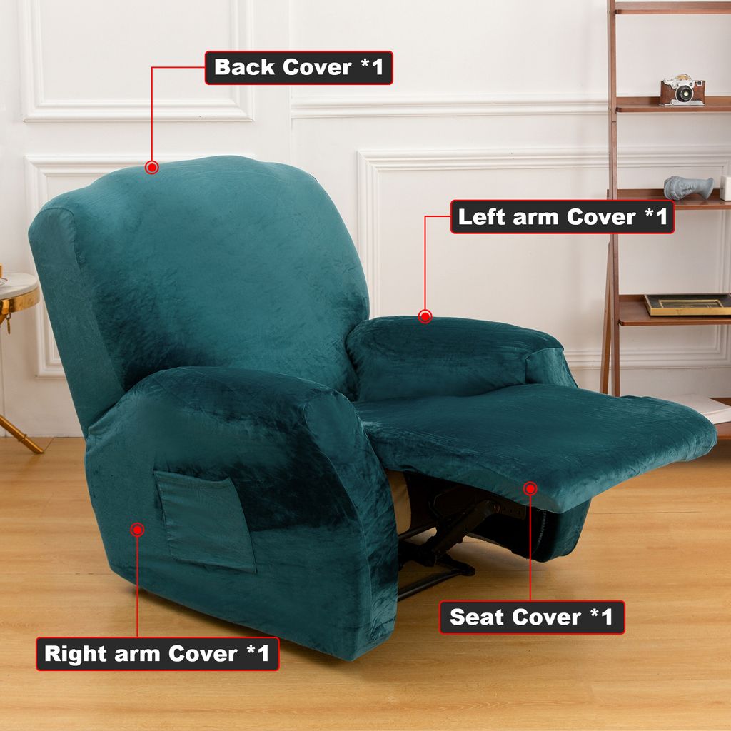 Topchances Velvet Recliner Chair Cover, Kaufland.cz