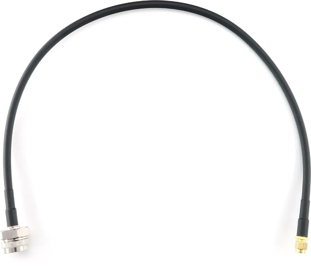 cavo di prolunga per antenna HF-240 (equivalente a LMR 240) da 50 cm da SMA maschio a N maschio con testa esagonale/nodata - per antenna WiFi RF GSM LTE 4G 5G 6G router amplificatore di segnale Lora Ham CB radio - 4
