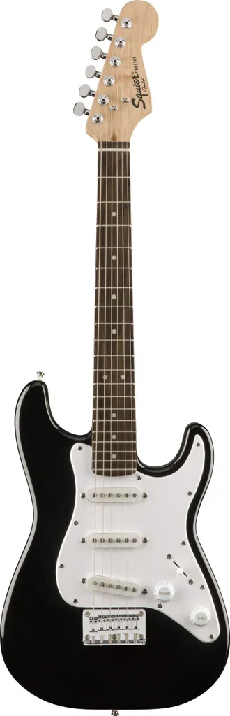 Fender Squier Mini Stratocaster avec 3 Micros Simple Bobinage et Format 3/4