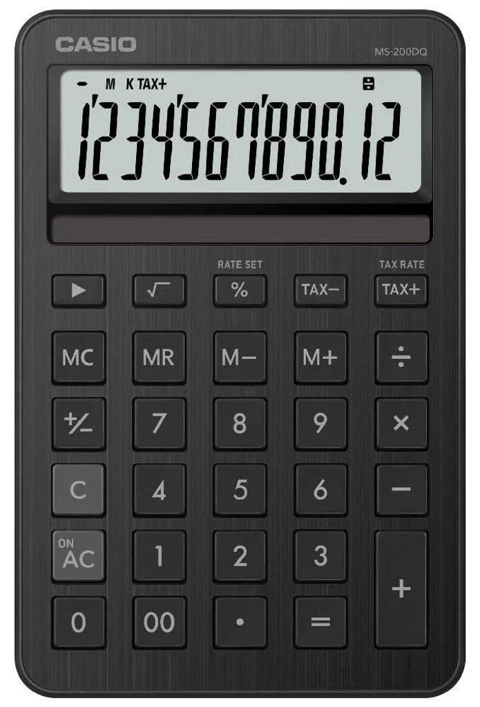 Casio Ms-200Dq-Bk-W-Ep Produktbild 