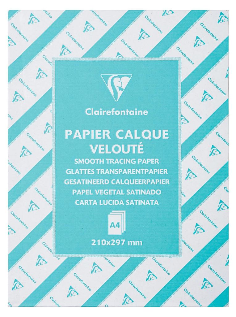 Clairefontaine Transparentpapier, Ries, 500 Blatt A4, Produktbild 