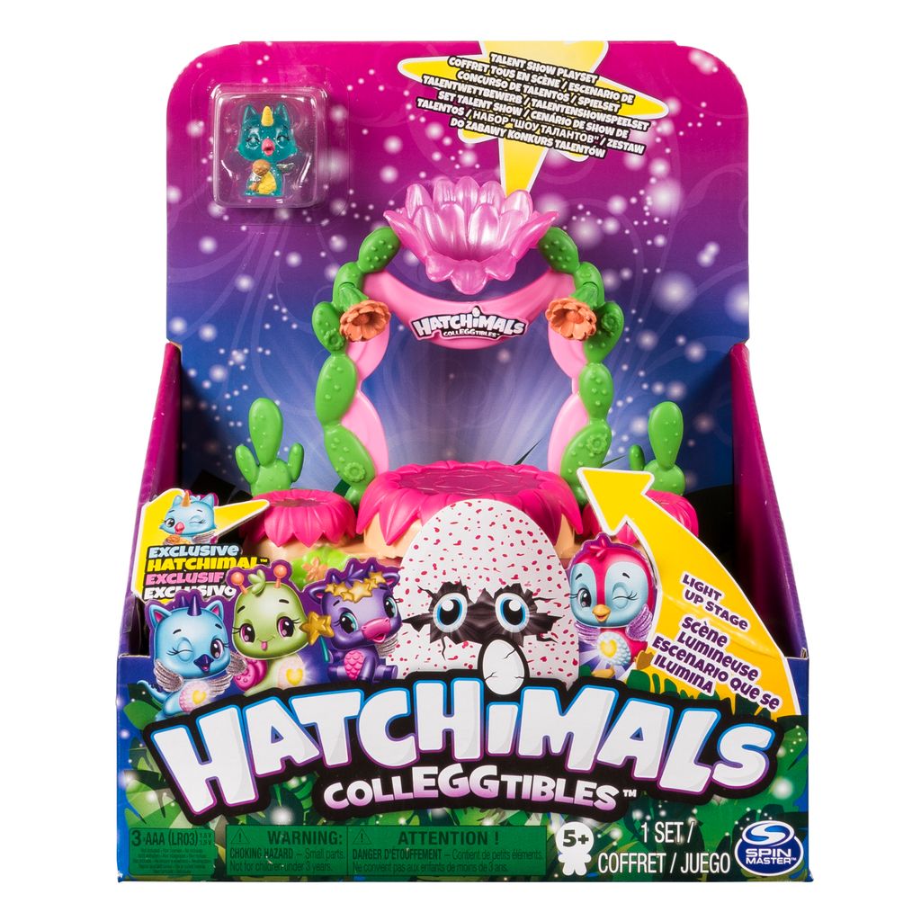 Figurka Hatchimals Migoczące Piaski, Pokaz talentów