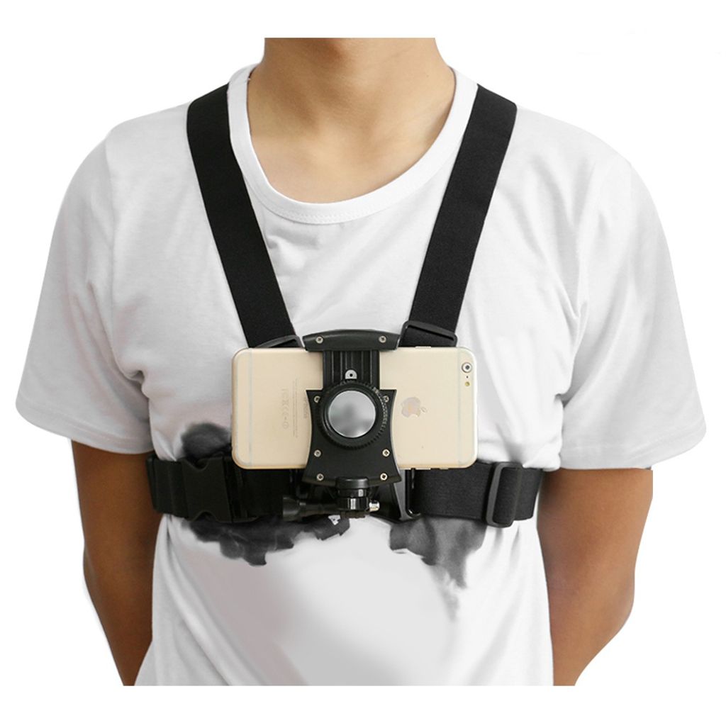 Multifunktions-Handy Brusthalterung Gurt Halter für Sport Kamera, Handy