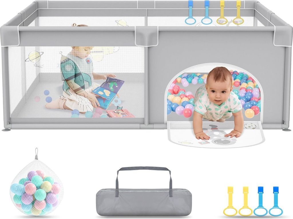 YARDIN ohrádka pro děti 150x180cmOhrádka pro děti s 50 Obrázek produktu 
