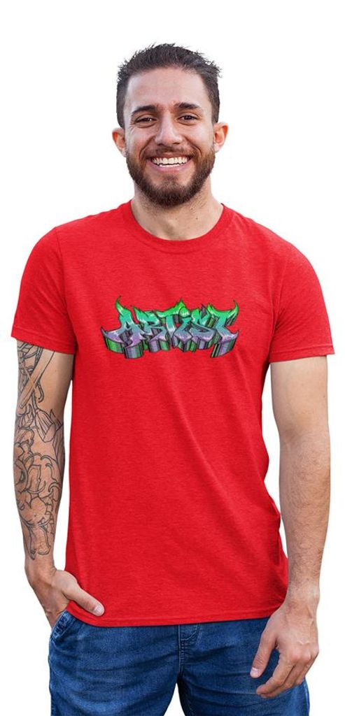 D&B Uni Polo ST00066 Artist Rot-Größe 2XL