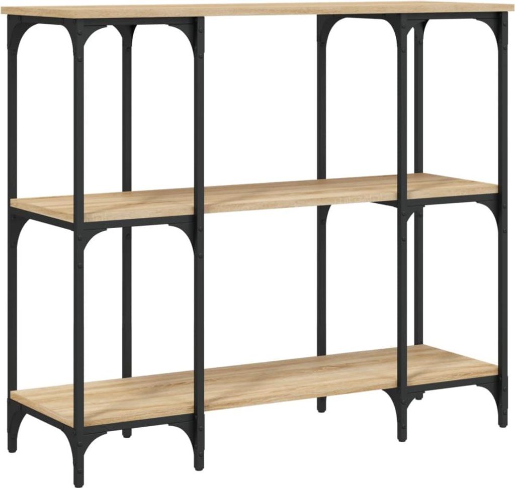 vidaXL Konzolový stolek Sonoma dub 102x35x90 cm výrobek z Obrázek produktu 