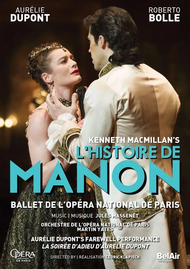 Voir Ballet Manon Opéra Paris Aurélie Dupont DVD Spectacle Introuvable