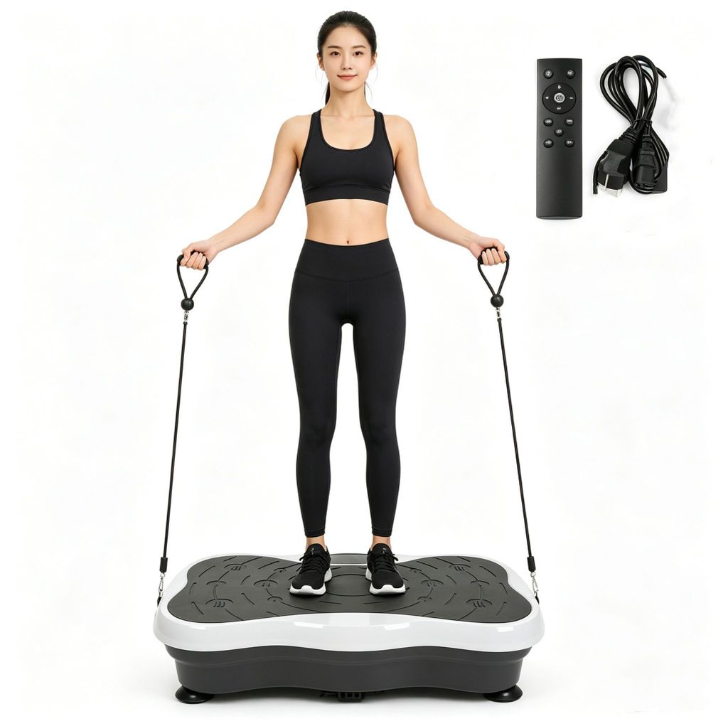 Vibrationsplatte Bluetooth LCD Fitness Abnehmen Produktbild 