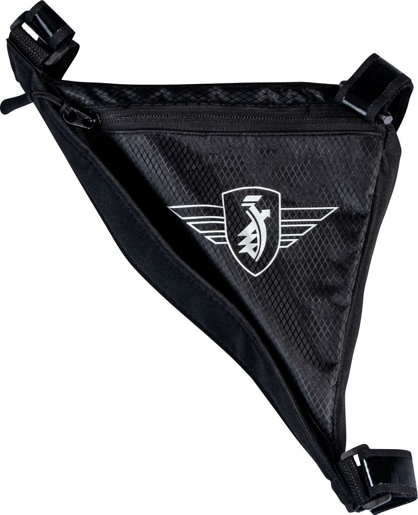 Zündapp Fahrradtasche für den Fahrrad Rahmen Tasche Oberrohrtasche Rahmentasche Radtaschen mit Klett und Reißverschluss