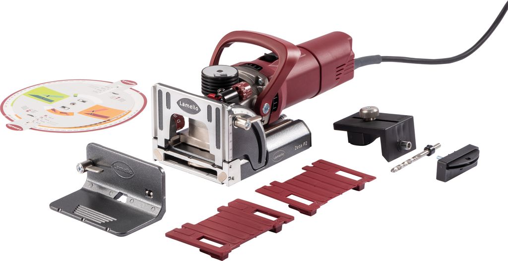 Lamello Zeta P2 Nutfräsmaschine, HW, Stecker Typ F Schuko, im Systainer3 M