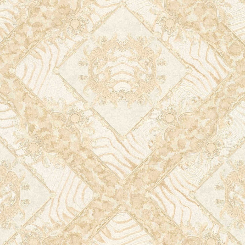 A.S. Creation Versace 3 | 349044 | Vliestapete Vintage | 0.70 m x 10.05 m | Beige