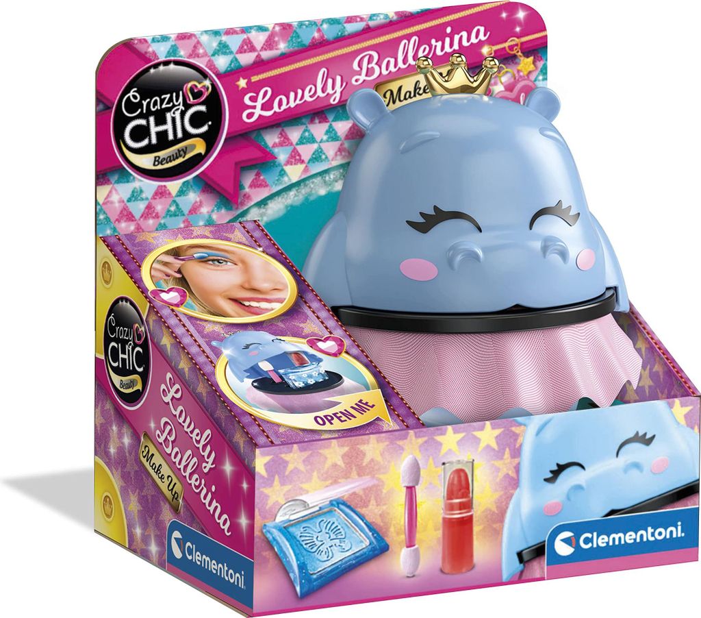 Clementoni Crazy Chic Make Up Set Hippo Produktbild 