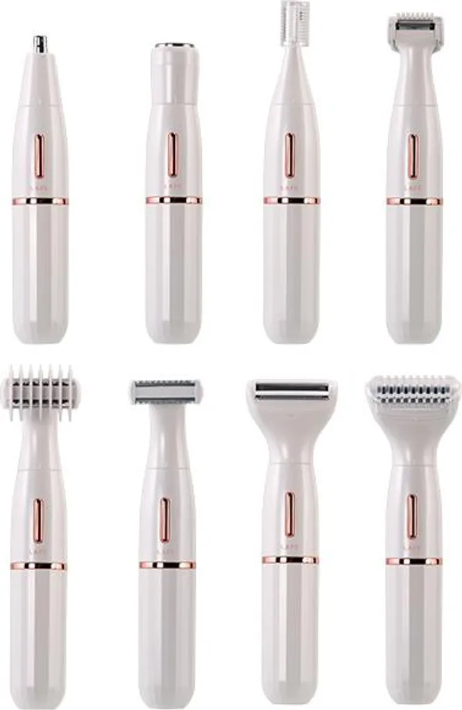 Kit épilation femme LAFE UltraTrim 6 en 1 pour maillot aisselles et visage