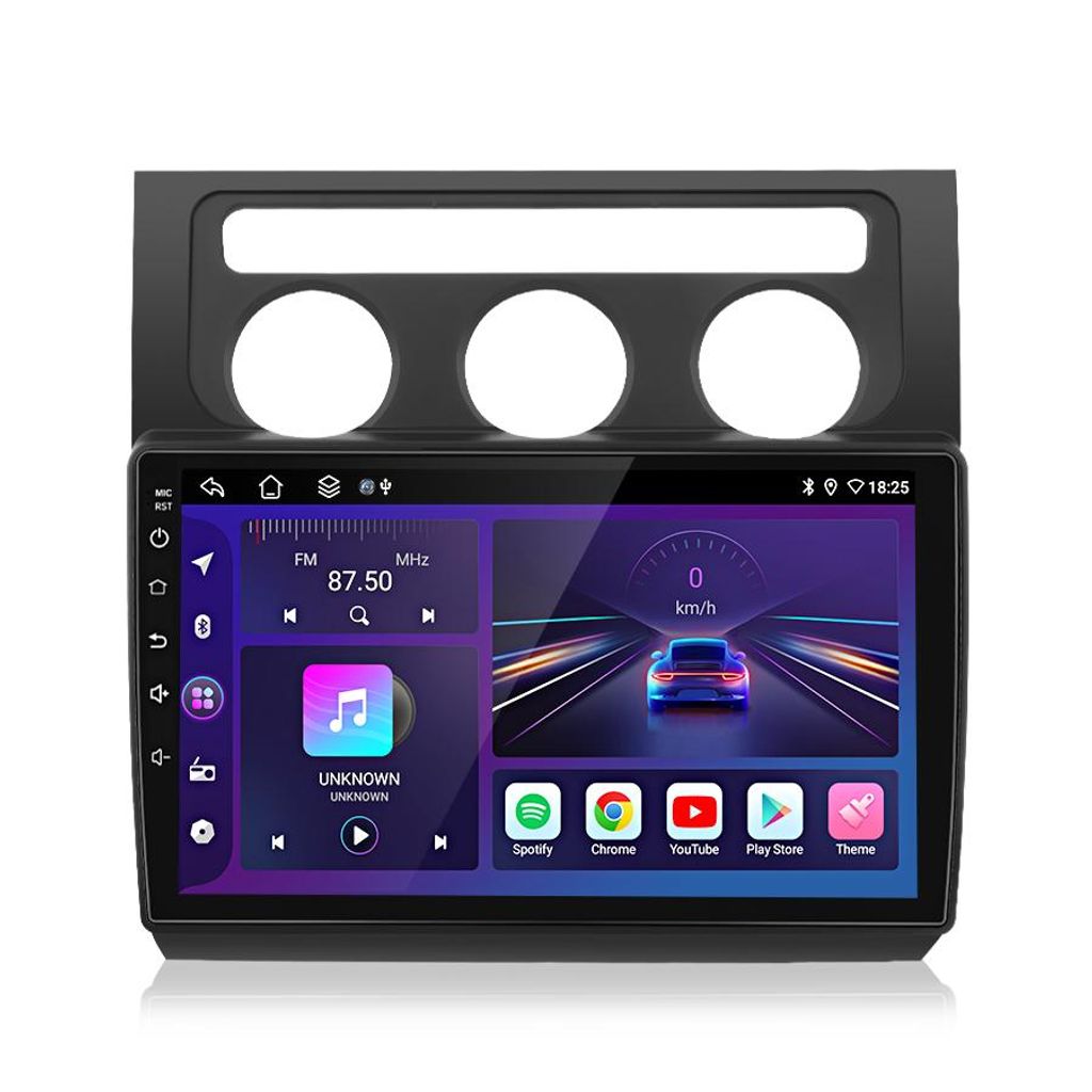 2+64G carplay Android13 per VW Touran 2003-2010 10'' Immagine del prodotto 