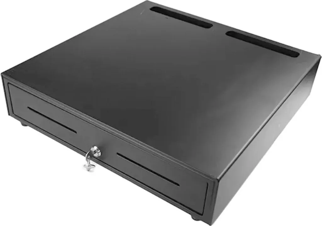 Tiroir-caisse Mustek LB-460A Noir - Ouverture Électrique RJ11 pour POS