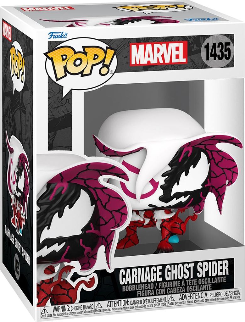 Marvel - Carnage Ghost Spider 1435 - Funko Pop! Produktbild 