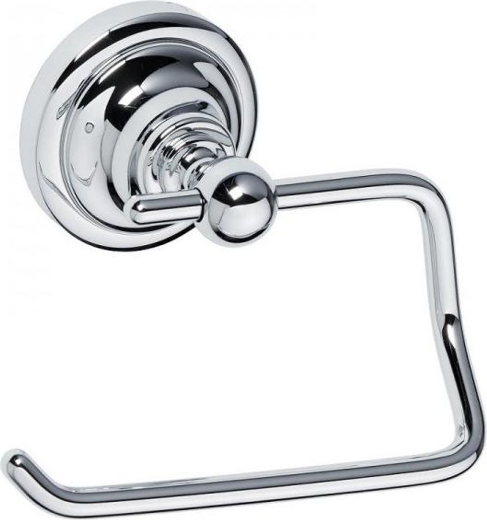 Toilettenabroller WC ohne Deckel RETRO aus Chrom 13,5x10x9 cm BEMETA