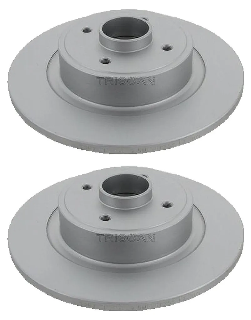 2 Disques de Frein TRISCAN Ø 274 mm pour Renault Grand Scénic et Mégane