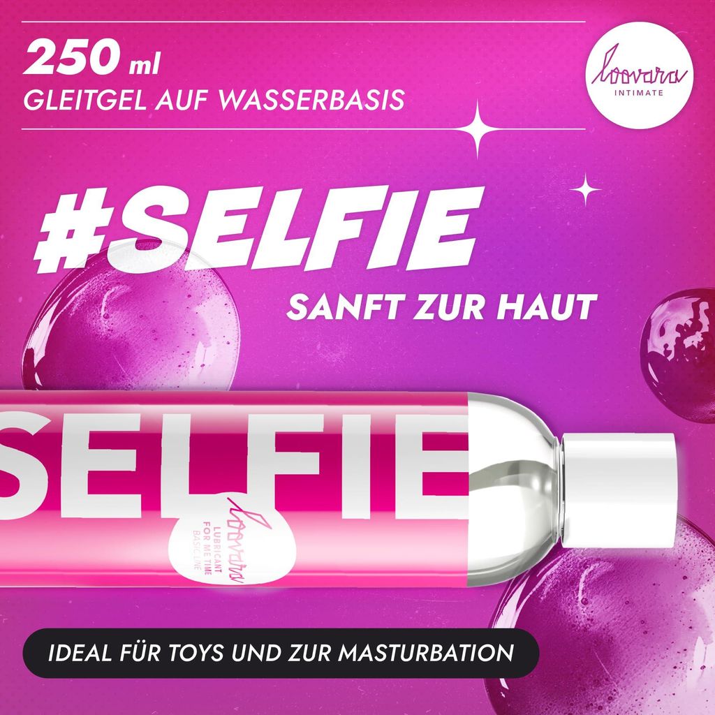 LOOVARA Gleitgel Wasserbasis 250 ml - SELFIE