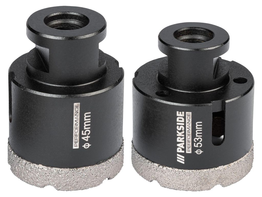 PARKSIDE PERFORMANCE Diamant-Bohrkronen PDBK 2 A1 Set Produktbild 