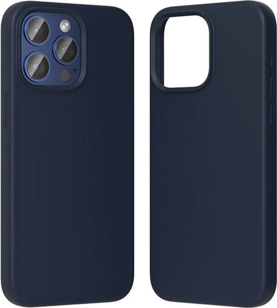 VENINGO Cover Magnetica Per IPhone 15 Compatibile Magsafe - Blu Intenso Traslucido, Antiurto