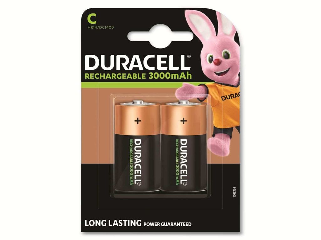 Duracell Akku C HR14 B2 wiederaufladbar 3.000mAh, Blister 2 Image du produit 