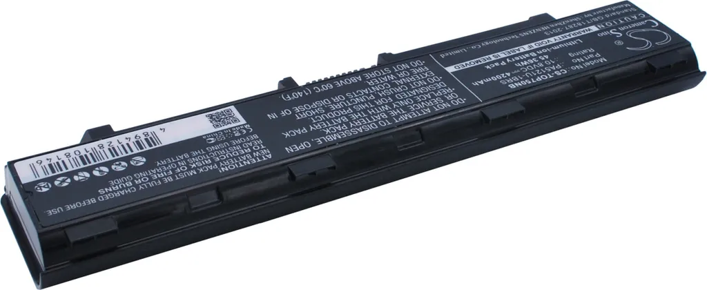 Batterie portable Toshiba Satellite P70 longue durée de 6 cellules