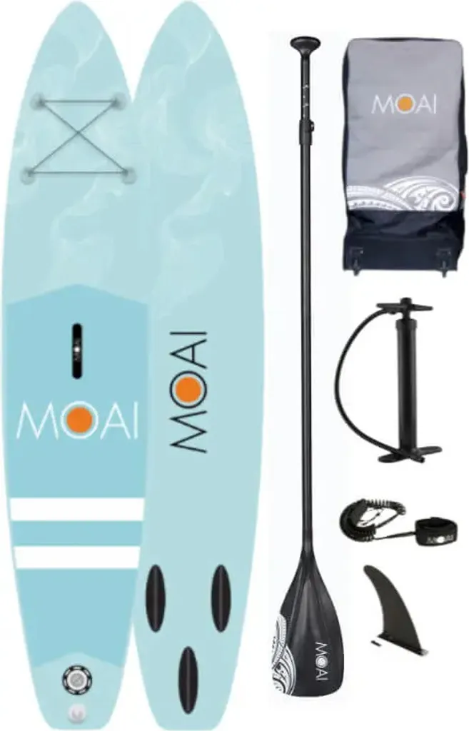 Planche de Stand Up Paddle Gonflable Moai 11 Ultra Light Ocean Bleue