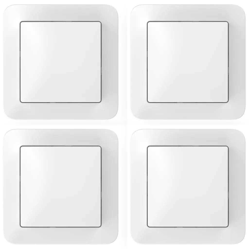 Commande Murale Bosch Smart Home pour Volet Roulant et Lumière - 4 unités