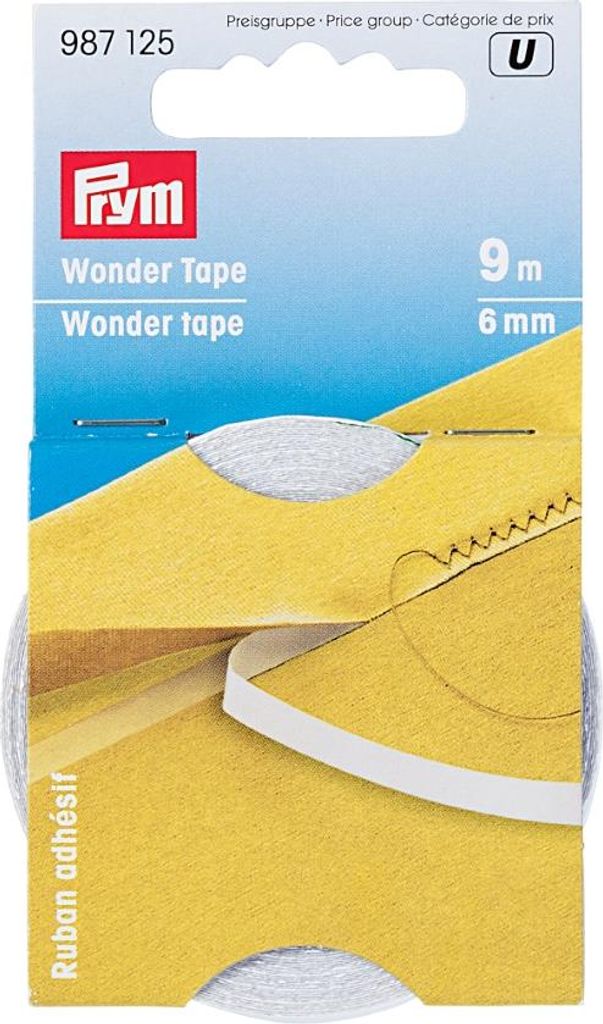 Prym Wonder Tape Breite 6mm, Rollenlänge 9m 987125 Produktbild 