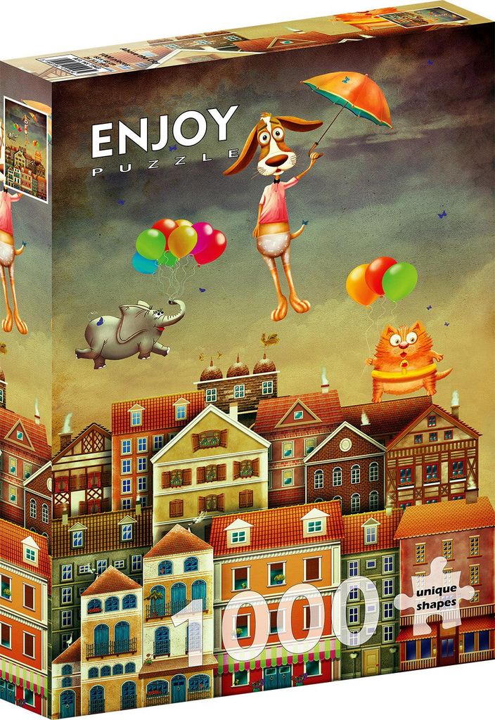 ENJOY Puzzle Above the City 1000 Teile